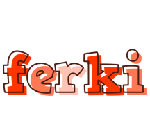 Ferki paint logo