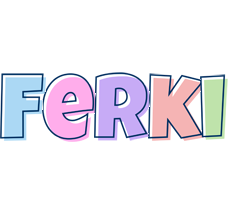 Ferki pastel logo