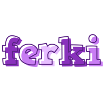 Ferki sensual logo