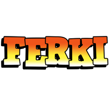 Ferki sunset logo