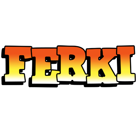 Ferki sunset logo