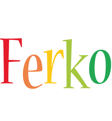 Ferko birthday logo