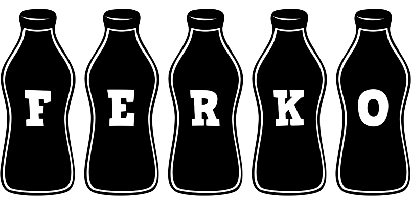Ferko bottle logo