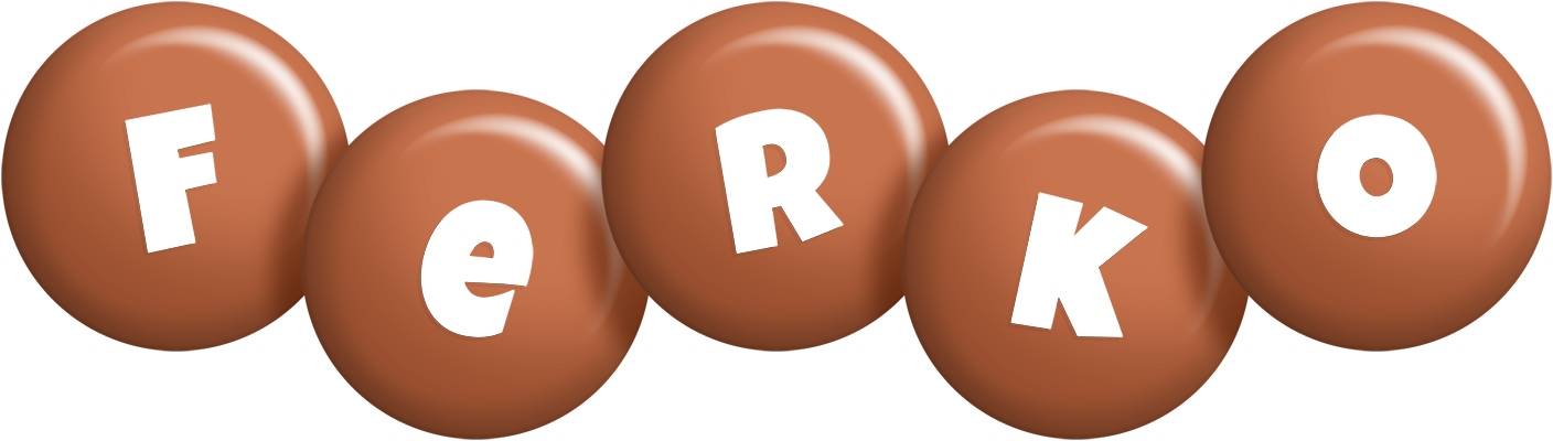 Ferko candy-brown logo