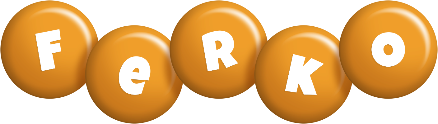 Ferko candy-orange logo