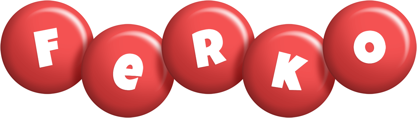 Ferko candy-red logo