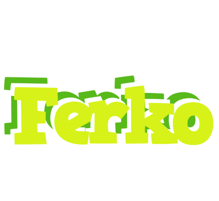 Ferko citrus logo