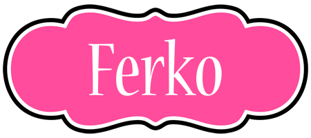 Ferko invitation logo