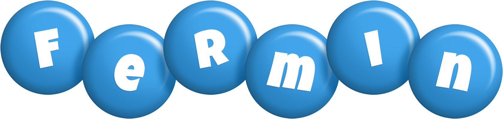 Fermin candy-blue logo