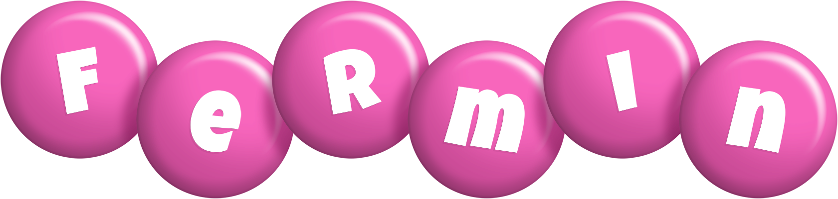 Fermin candy-pink logo