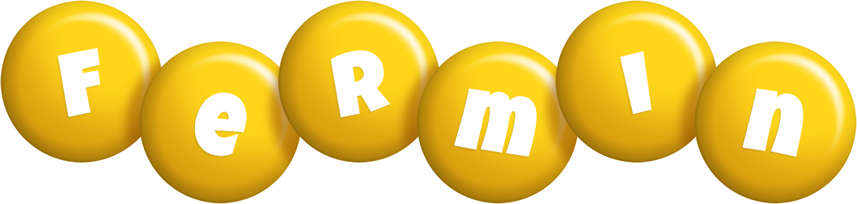 Fermin candy-yellow logo