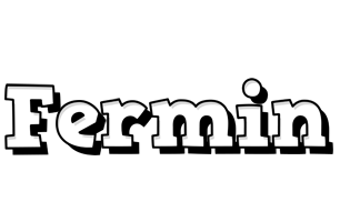 Fermin snowing logo