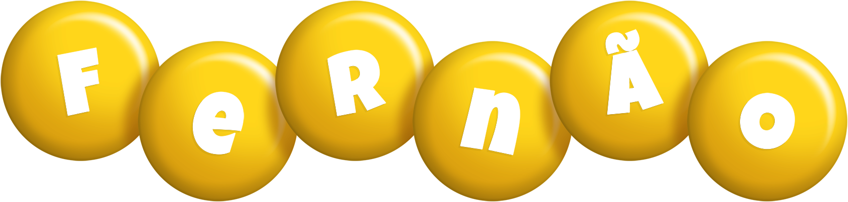 Fernão candy-yellow logo