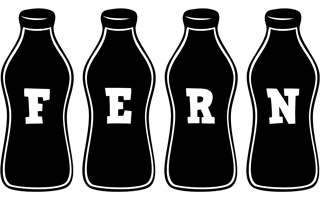 Fern bottle logo
