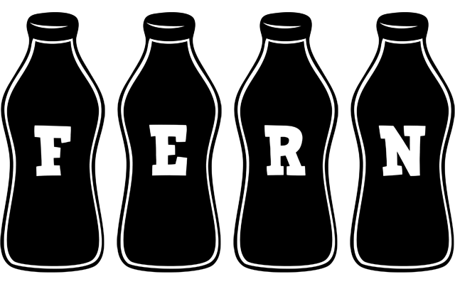 Fern bottle logo