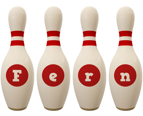 Fern bowling-pin logo