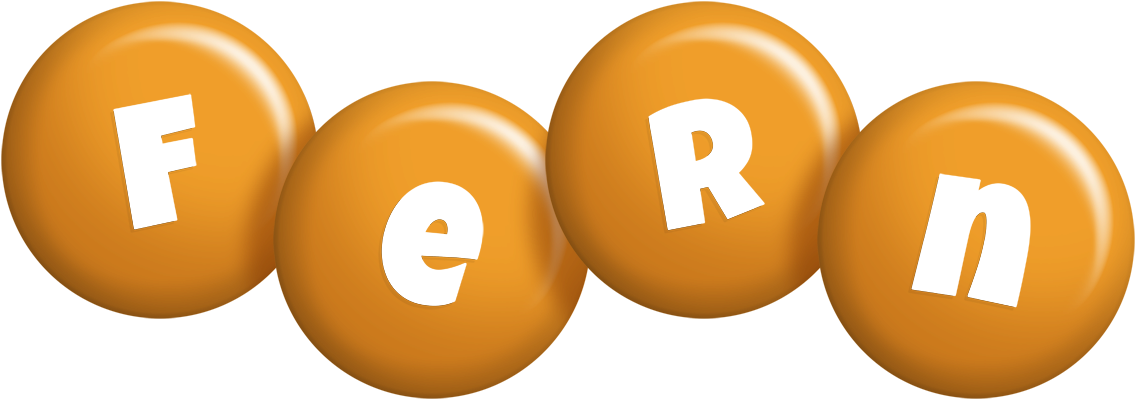 Fern candy-orange logo