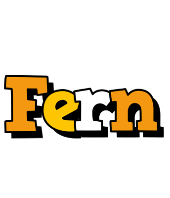 Fern cartoon logo