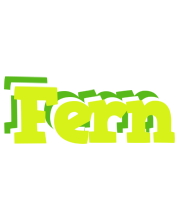 Fern citrus logo