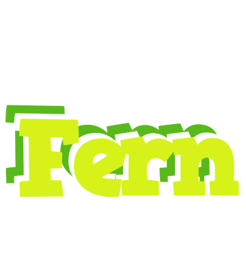 Fern citrus logo