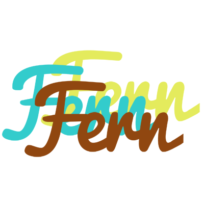 Fern cupcake logo