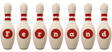 Fernand bowling-pin logo