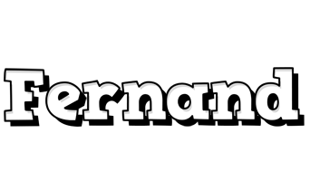 Fernand snowing logo