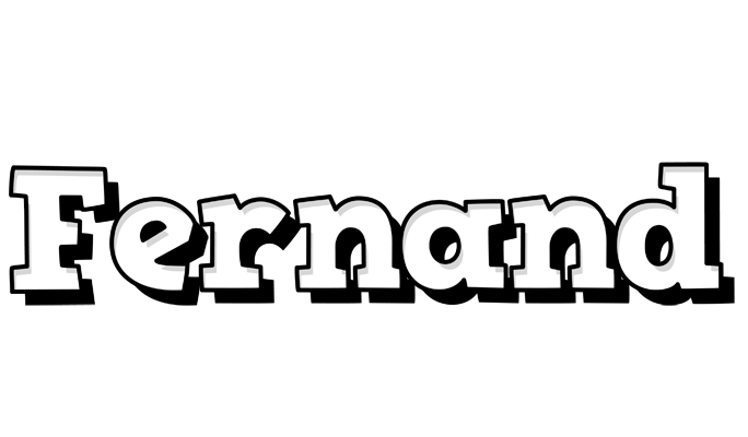 Fernand snowing logo