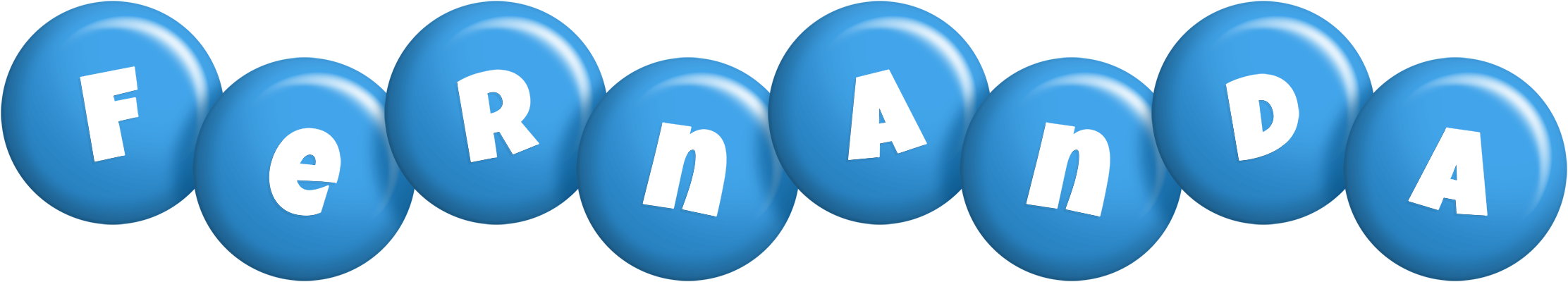 Fernanda candy-blue logo