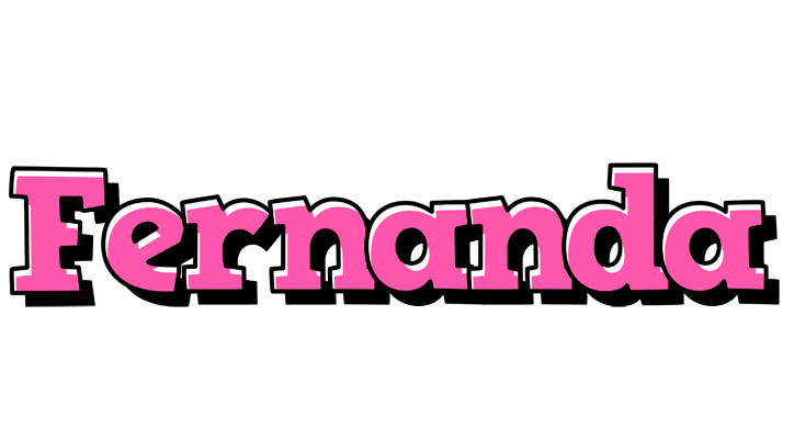 Fernanda girlish logo