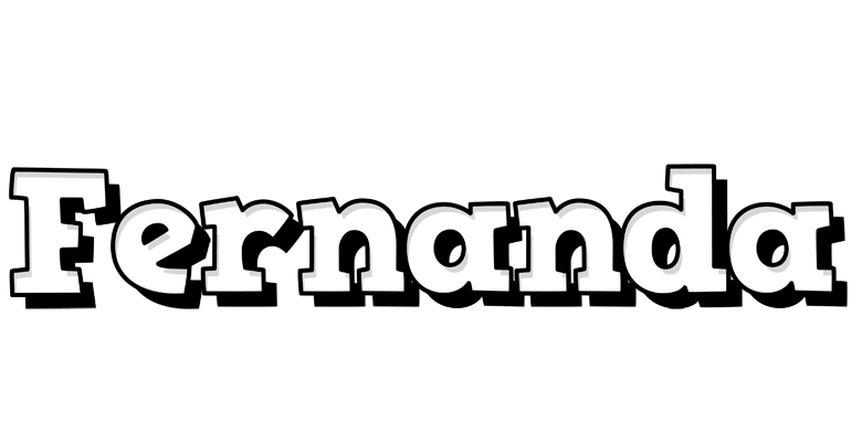 Fernanda snowing logo