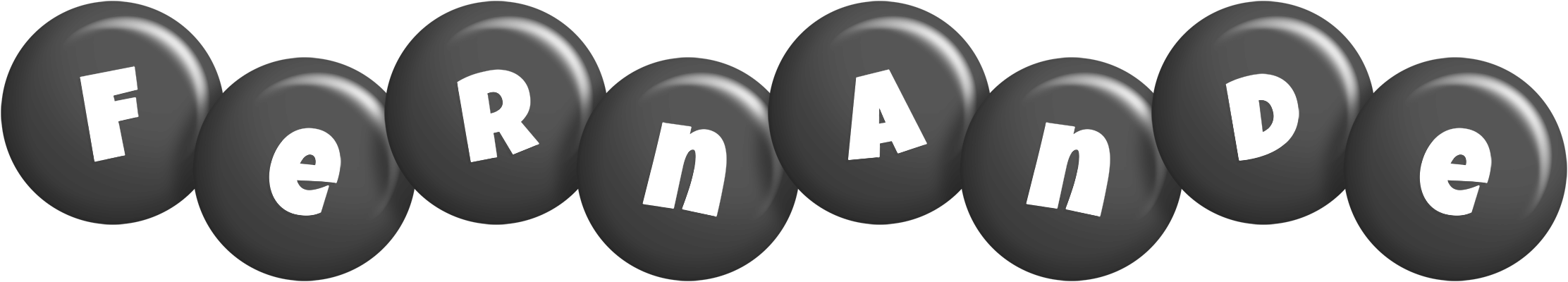 Fernande candy-black logo