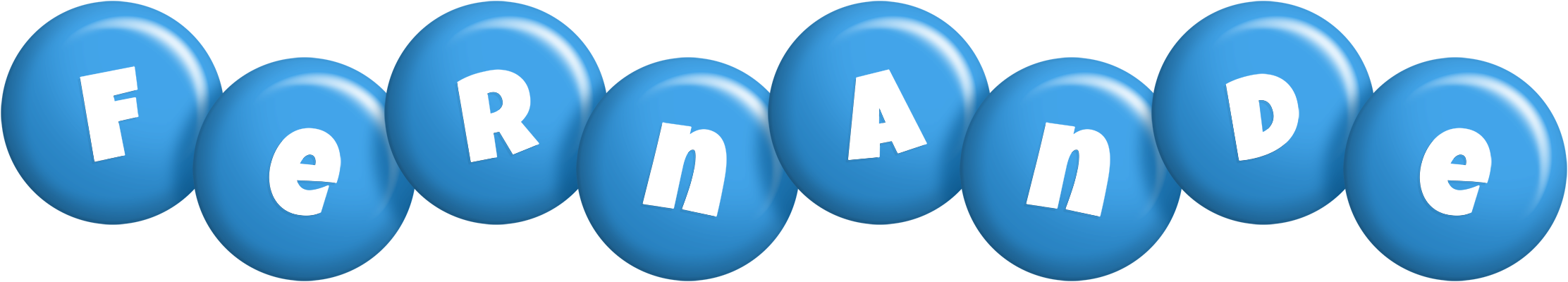 Fernande candy-blue logo