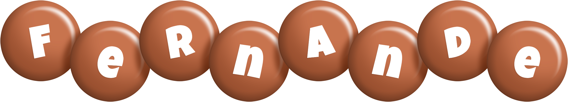Fernande candy-brown logo