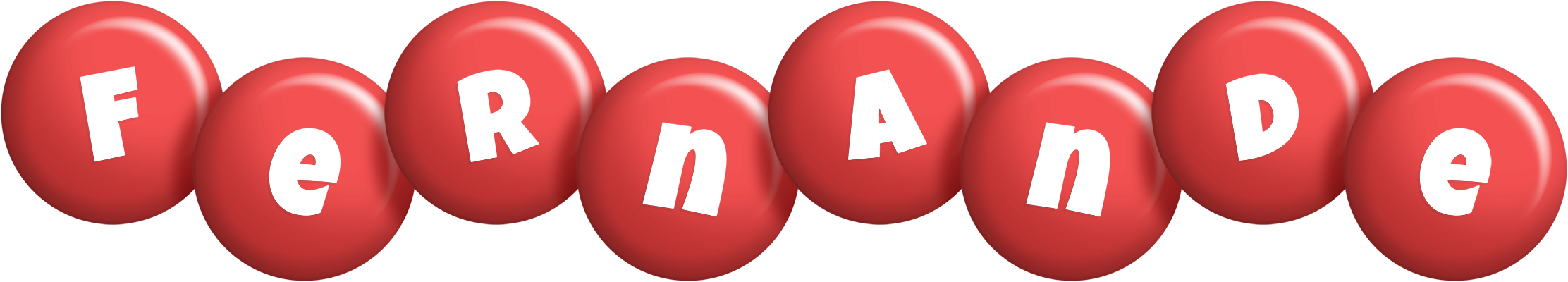 Fernande candy-red logo