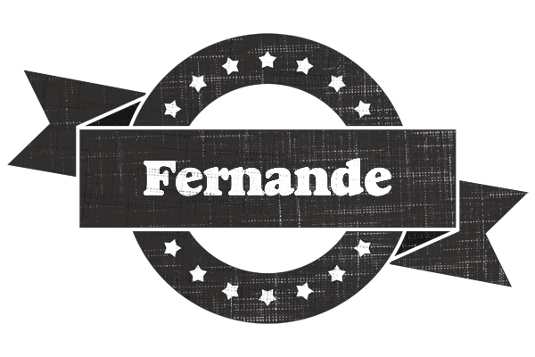 Fernande grunge logo