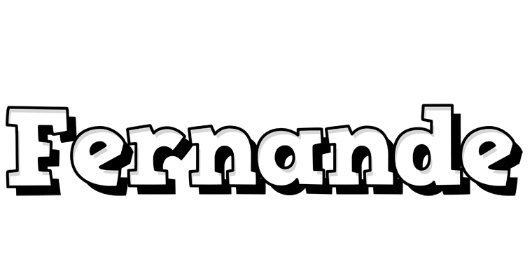 Fernande snowing logo