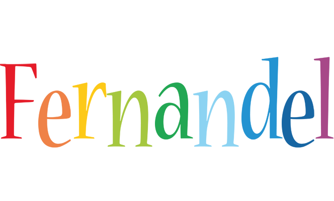 Fernandel birthday logo