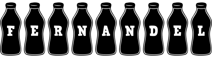 Fernandel bottle logo