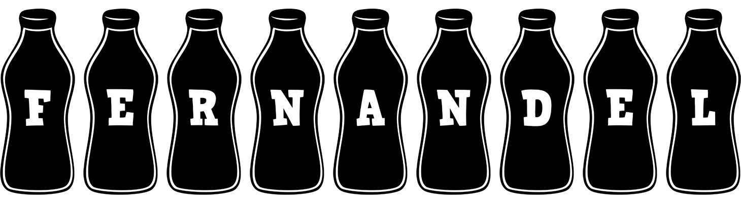 Fernandel bottle logo