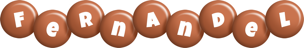 Fernandel candy-brown logo