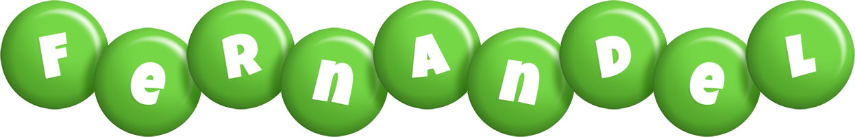 Fernandel candy-green logo