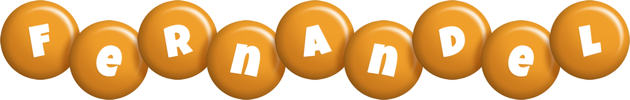 Fernandel candy-orange logo