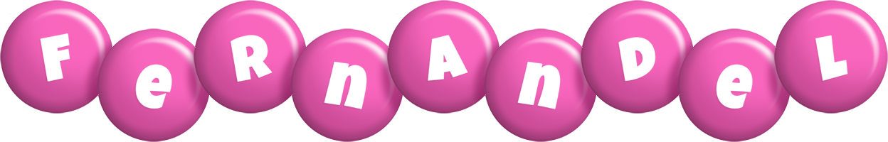 Fernandel candy-pink logo
