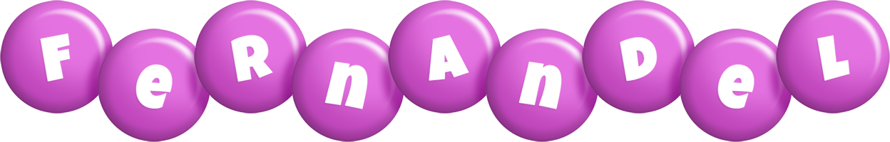 Fernandel candy-purple logo