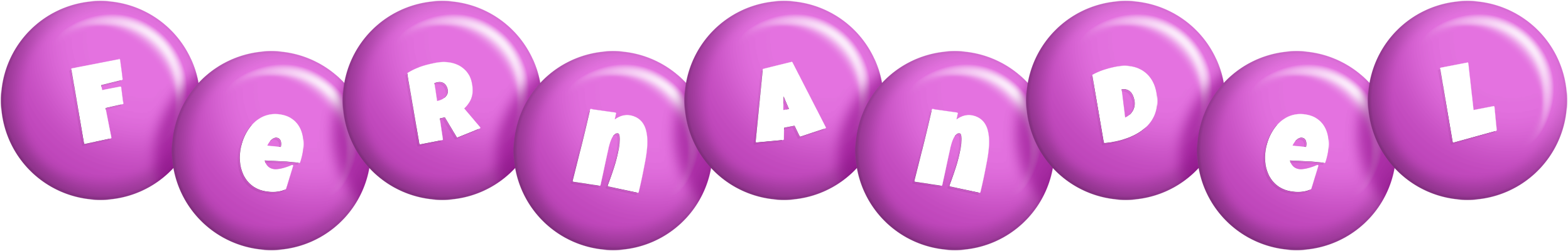 Fernandel candy-purple logo
