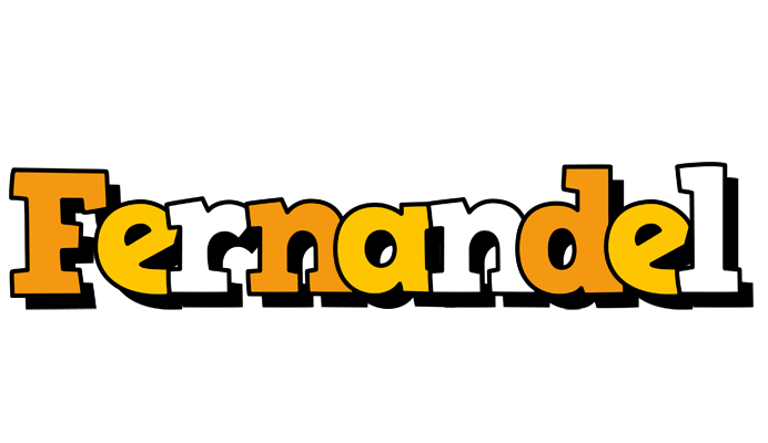Fernandel cartoon logo