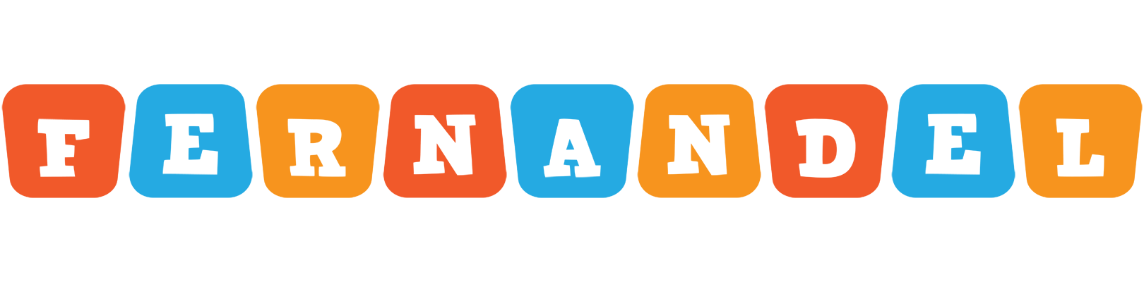 Fernandel comics logo