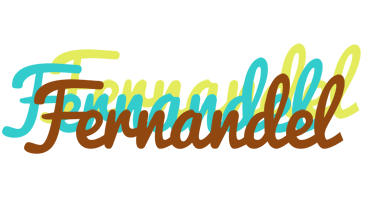Fernandel cupcake logo