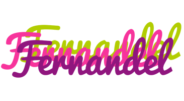 Fernandel flowers logo